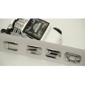 C 250 Bagaj Krom Metal 3M 3D Yazı Logo - 4