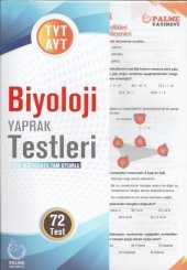Palme Yayınları TYT AYT Biyoloji Yaprak Testleri - 1