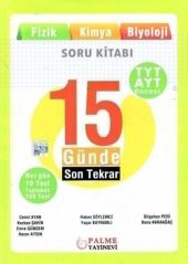 Palme Yayınları TYT AYT Öncesi Fizik Kimya Biyoloji 15 Günde Son Tekrar Soru Kitabı - 1
