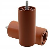 Gizli Mobilya Kanepe Sehpa TV Ünitesi Koltuk Orta Destek Ayağı 10 cm Kahve Baza Ayak thumbnail 5