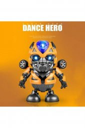 Robot Dance Hero Bumble Bee Işıklı Dans Eden Transfo - 1