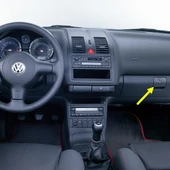 VW Polo HB 2000-2002 Torpido Kapağı Açma Mandalı 6N0857131C - 3