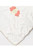 Bibaby To Bee Cute Welsoft Battaniye Ekru 90x100 cm. - 4