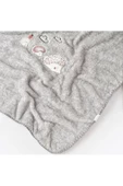 Bibaby Basic Forest Welsoft Battaniye Gri 90x100 cm. - 4