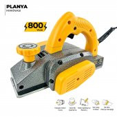 Anadolustrong ANS1024 800W Metal Şanzıman Çift Bıçaklı 82mm Derinlik Ayarlamalı - 1