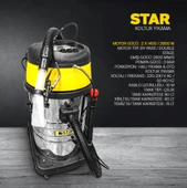 Star Profesyonel 3 Motorlu Halı ve Koltuk Yıkama Makinası - 4