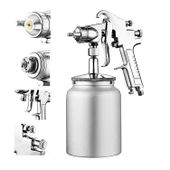 Anadolu Strong  Profesyonel Alüminyum Alttan Depo 1.8mm 750ml  Boya Tabancası - 1