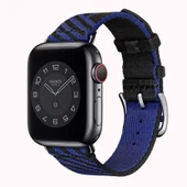 Apple Watch Ultra 49mm Kordon KRD-51 Hasır Kordon - 11