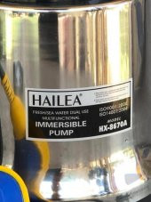 Hailea HX-8670A Paslanmaz Temiz Su Dalgıç Pompa 7000 L/H 6,1 Metre - 3