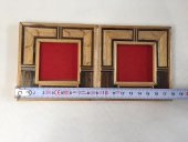 Çiftli Bambu Fotoğraf Çerçevesi 4,5x4,5 cm - 7