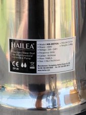 Hailea HX-8670A Paslanmaz Temiz Su Dalgıç Pompa 7000 L/H 6,1 Metre - 4