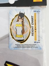DC Comics Batgirl Maskeli Kostüm 3-6 Yaş - 4