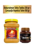 Abdurrahman Tatlıcı Tadıbu 330 gr + Çavuşoğlu Tahin Kepeksiz 930 gr - 1