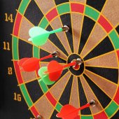 Manyetik Çift Taraflı 4 Oklu Dart - 5