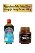 Abdurrahman Tatlıcı Tadıbu 330 gr + Çavuşoğlu Harnup Pekmezi 1000 gr - 1