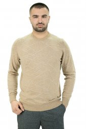 SARAR İNTERVİEW O YAKA DESENLİ TRİKO - 1