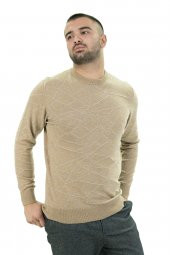 SARAR İNTERVİEW O YAKA DESENLİ TRİKO - 3