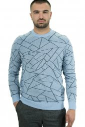 SARAR İNTERVİEW O YAKA DESENLİ TRİKO - 12