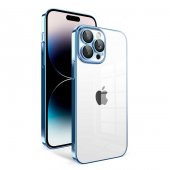 Apple iPhone 14 Pro Kılıf Kamera Korumalı Renkli Çerçeveli Jarga Kapak - 6