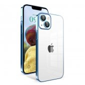 Apple iPhone 14 Kılıf Kamera Korumalı Renkli Çerçeveli Jarga Kapak - 6