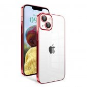 Apple iPhone 14 Kılıf Kamera Korumalı Renkli Çerçeveli Jarga Kapak - 8