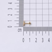 Amazon 14 Ayar Altın Tragus Küpe - 5