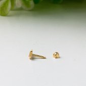 Amazon 14 Ayar Altın Tragus Küpe - 3