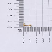 Hilal 14 Ayar Altın Tragus Küpe - 5