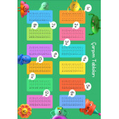 Çarpma Öğreten YAZ-SİL Kitabı (Çarpım Tablosu) thumbnail 2