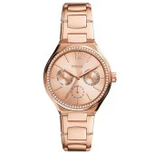 FOSSIL FBQ3721 ROSE GOLD TAŞLI BAYAN KOL SAATİ thumbnail 1