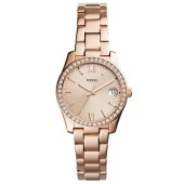 FOSSIL FES4318 ROSE GOLD TAŞLI BAYAN KOL SAATİ thumbnail 1
