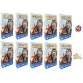 CatMozz Pacific Aktif Karbon Kedi Kumu Koku Giderici Extra Kontrolü Topaklanma 30 gr x 10 Adet - 1