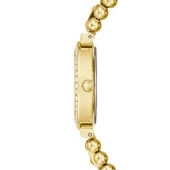 GUESS GUGW0401L2 ALTIN KAPLAMA TAŞLI BAYAN KOL SAATİ - 4