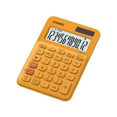 Casio MS-20UC-RG 12 Hane Turuncu Masa Üstü Hesap Makinesi - 1