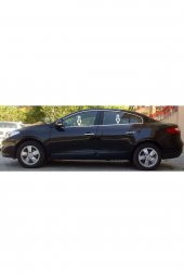 Renault Fluence Cam Çıtası 4 Parça Krom Paslanmaz Çelik 2010-2016 - 1