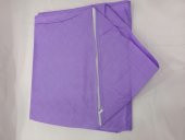 4 ADET ÇEYİZLİK GÜNLÜK BÜYÜK BOY YORGAN DÖŞEK YASTIK BATTANİYE ELBİSE KAZAK HURCU LİLA RENK100 X50 CM - 2