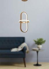 TT Aydınlatma TT006-1-ESK  Minyon Modeli Tekli Eskitme Led Avize thumbnail 1