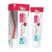 Dermokil Ahududu Aromalı ve Adaçayı Özlü Çocuk Diş Macunu + Diş Fırçası - 1