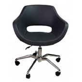 Ofis Koltuğu Döküm Süngerli Antrasit Suni Deri Örümcek Yıldız Ayaklı - 2