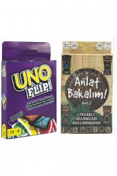Anlat Bakalım Kartları Kelime Oyunu Seri2 VE UNOX tlip- 2li Set - 1