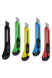 Mimaks Maket Bıçağı 18 MM Plastik Maket Bıçağı (36 Lı Paket) - 1