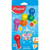 Maped Color Bebek Boyama Kalemleri +1 Yaş Üzeri Bebek Boyası - 1
