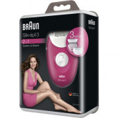 Braun Se 3273 Epilasyon Aleti Silk Epil 3 3-273 2 İn 1 Kablolu Tıraş Başlıklı Epilatör - 4