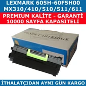 Lexmark Mx310 605H 60F5H00 Muadil Toner Mx-510-511-611 10.000 thumbnail 2