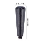 Ahşap Mum Mühürü Sapı Siyah Ağaç G11 Özel Tasarım M8 Dişli thumbnail 10