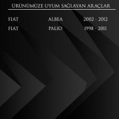 Fiat Albea, Palio için Cam Düğme Kapağı - 2