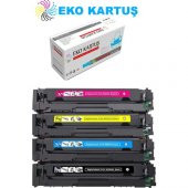 Eko Kartuş Hp Color Laserjet Pro M454DN (CF415-W2030A) -CRG055 Set (Chipsiz) Muadil Toner thumbnail 1
