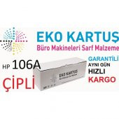 Eko Kartuş Hp 106A W1106A 107A / 107W / Mfp 135W 1600 Çipli Muadil Toner 1400 Sayfa Siyah - 2