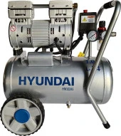 Hyundai HM1024S Hava Kompresörü Sessiz & Yağsız 750W 24 Lt. - 1