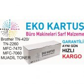 Eko Kartuş Brother TN-2260 (T420) 2240-2250-2270-MFC7470-7060-7240 1700 Sayfa Siyah Muadil Toner thumbnail 3